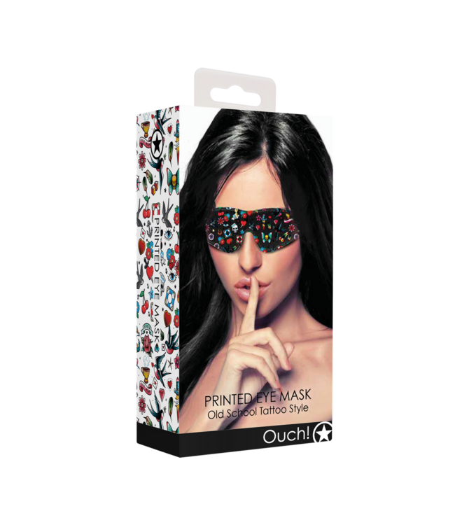 Ouch! Oogmasker Met Elastische Band Voor Comfort En Spanning | Ouch! By Shots