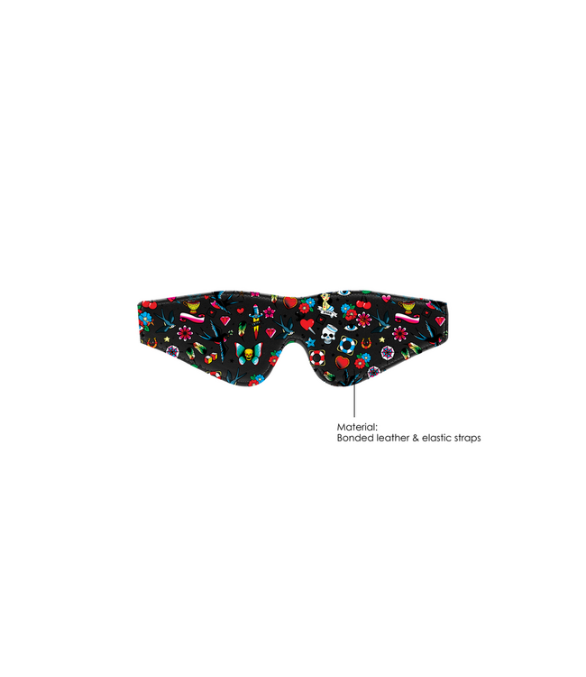 Ouch! Oogmasker Met Elastische Band Voor Comfort En Spanning | Ouch! By Shots