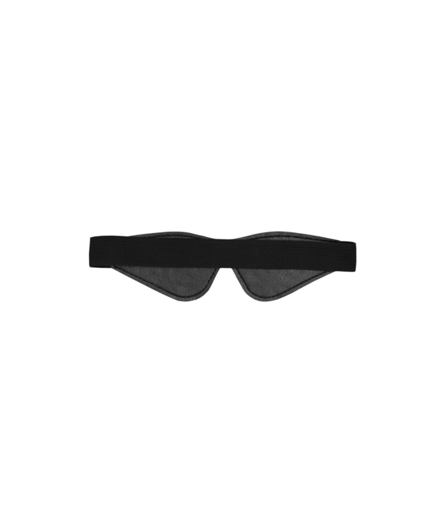Ouch! Stylish Faux Leather Eye Mask - Comfort & Mystery for Kinky Play