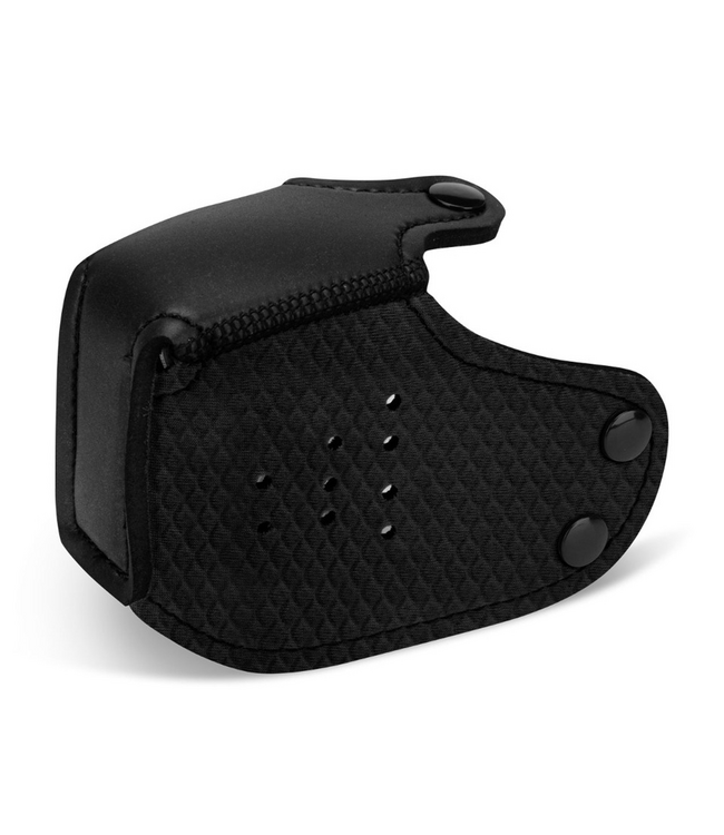Prowler Red K9 Neopreen Puppy Muilkorf Zwart – Comfortabele Verstelbare Hondenmondstuk