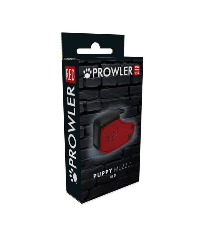Prowler Red Roter Puppy Maulkorb aus Neopren – Verspielt & bequem für Hunde
