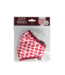 Masks by Shots Stylish Red Cotton Lip Mask | Comfortable & Washable Face Cover