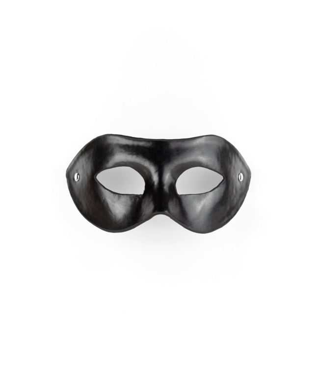 Ouch! Handgemaakt Zwart PVC Oogmasker Voor Kinky Seksspel | Lichtgewicht & Comfortabel
