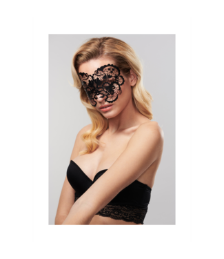 Bijoux Indiscrets Glamouröse Vinyl Maske von Anna | Flexible & trägerlos für den perfekten Look