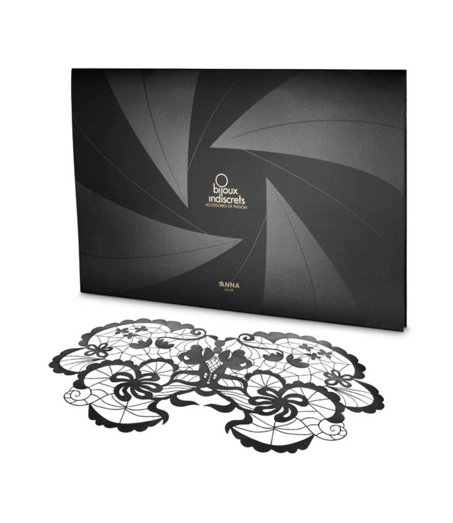 Bijoux Indiscrets Glamouröse Vinyl Maske von Anna | Flexible & trägerlos für den perfekten Look