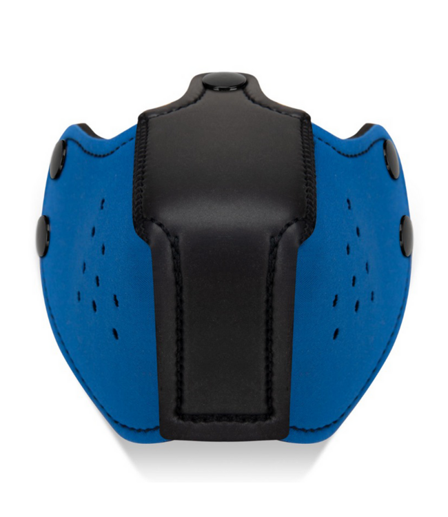 Prowler Red K9 Neopreen Muilkorf Voor Puppy Blauw Comfortabel En Rekbaar