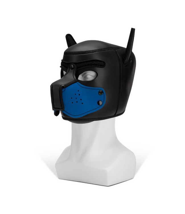 Prowler Red K9 Neopreen Muilkorf Voor Puppy Blauw Comfortabel En Rekbaar