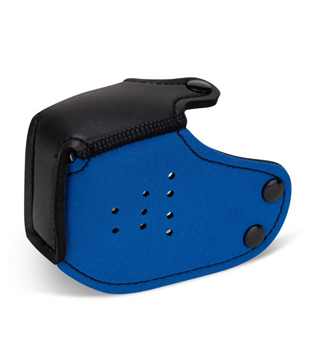 Prowler Red K9 Neopreen Muilkorf Voor Puppy Blauw Comfortabel En Rekbaar