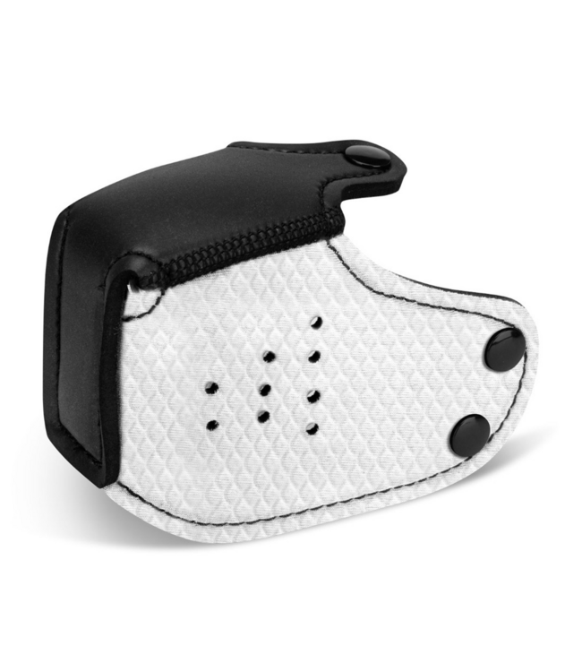 Prowler Red Neopreen Puppymuilkorf Wit - Comfortabele Passende Muilkorf Voor K9 Fans