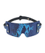 Ouch! Florence Blue Blindfold | Luxury Leather & Iridescent Elegance