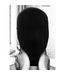 Ouch! Black Subjugation Mask - Comfortable, Shiny & Intense Sensations