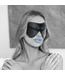 Ouch! Ouch! Venice Collection Gelamineerd Leren Blinddoek Zwart