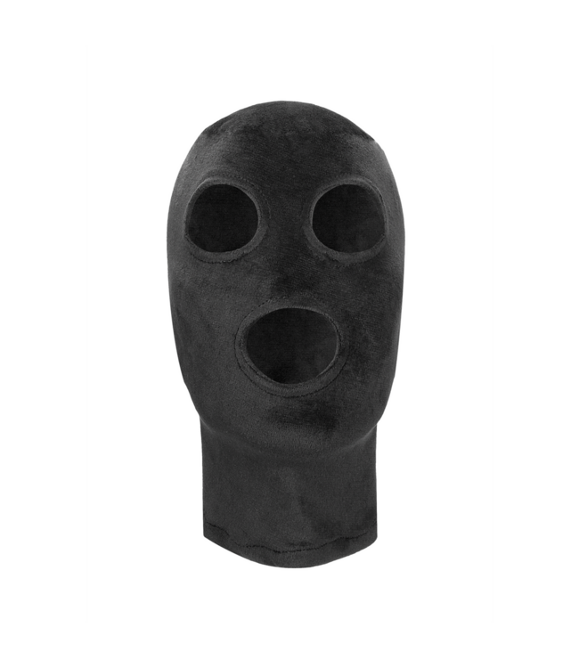 Ouch! Verspielte Ouch! Fetisch-Maske mit Augen- und Mundöffnung für Neugierige