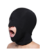 XR Brands Atmungsaktive Spandex-Gesichtsmaske mit Mundöffnung für edgy Verkleidungen