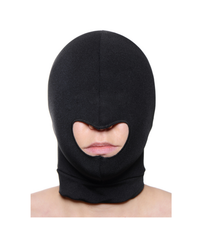 XR Brands Blow Hole Spandex Face Mask - Breathable, Concealing, and Comfortable