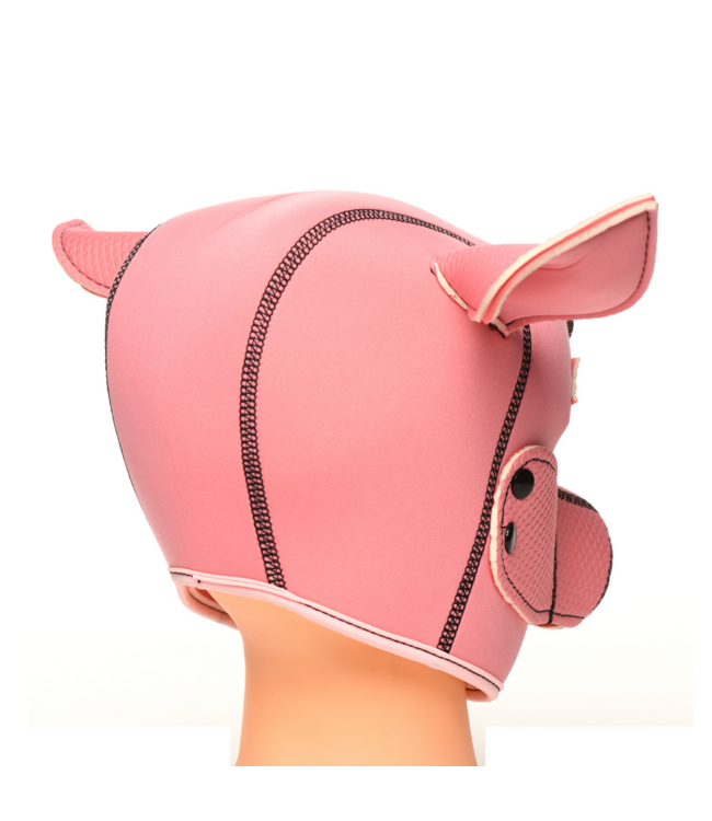 XR Brands Neopreen Helmkap Roze Voor Hoofdomtrek Tot 61 cm Met Optimale Pasvorm