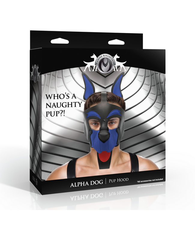 XR Brands Alpha Dog Blue Puppy Hood - Stylish, Sharp Vision & Comfortable Fit