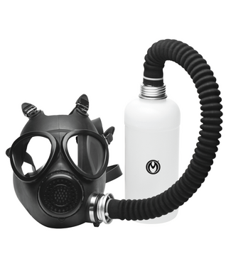 XR Brands Inhalator-Gasmaske Schwarz | Komfort & Sicherheit aus Silikon