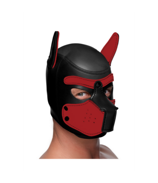XR Brands Neopreen Hond Masker Voor Realistische K9 Look En Comfortabele Pasvorm