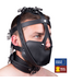 Red Leather Genuine Leather Head Mask | Stylish, Secure, European Craftsmanship