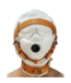 XR Brands Lederen Sensory Deprivation Hood M/L Wit Met Zachte Interne Kussens – XR Brands