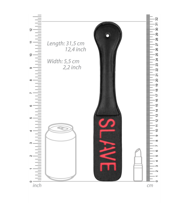 Ouch! Upside Down Engraved Leather Strap for Bold, Lasting Impressions