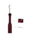 Ouch! Strenge Vinyl Paddle 31,5 cm Met Ruitpatroon Voor Stijlvol BDSM-spel