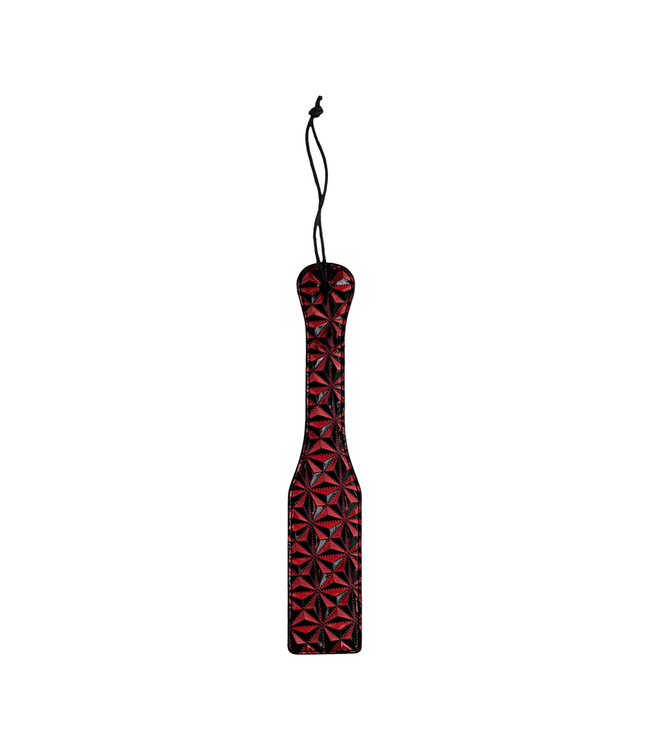 Ouch! OUCH! Karomuster-Paddle 31,5 cm – Stilvolles BDSM-Accessoire für Intensität