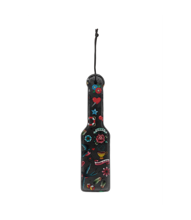 Ouch! Luxuriöses Leder-Paddle für Kinky-Vergnügen | Ouch! By Shots