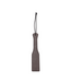 Ouch! Leren BDSM Paddle Met Stalen Frame En Wax-Koord Grip | Ouch!