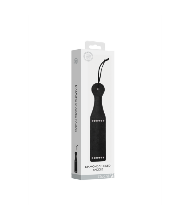 Ouch! Stevige Diamantgestikte Paddle Voor Precisie En Comfort In Bdsm Spel