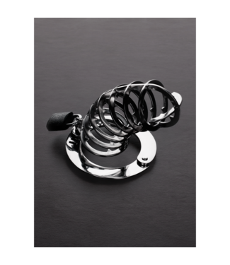 Steel by Shots Edelstahl Spiked Keuschheitskäfig – Sicher, stylisch und vielseitig