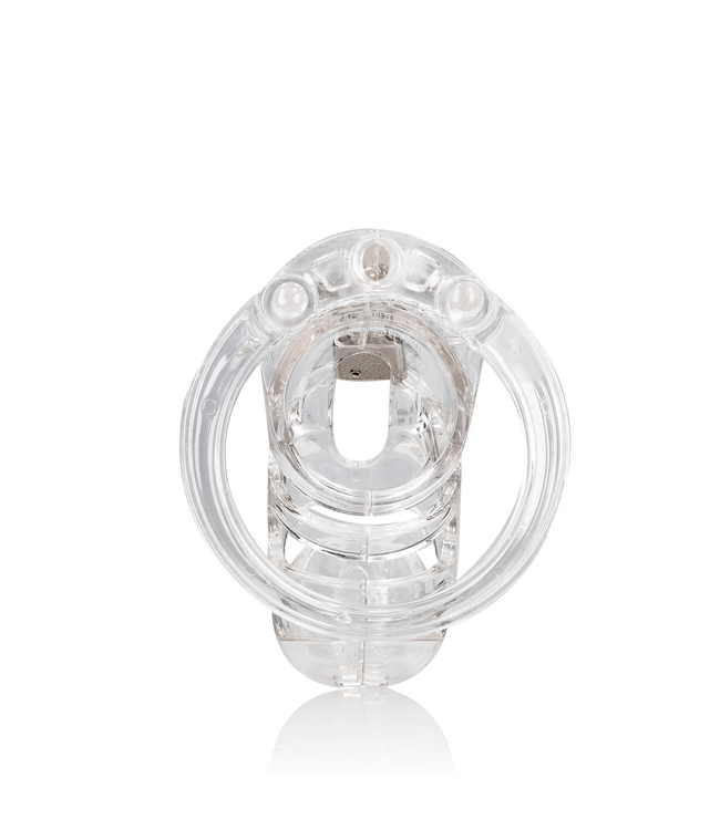 ManCage Model 25 Transparent Chastity Cage - Durable, Comfortable Control