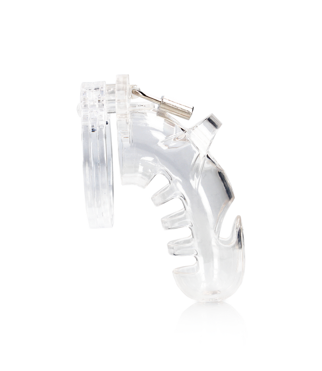 ManCage Model 26 Transparent Chastity Cage - Durable, Comfortable BDSM Play