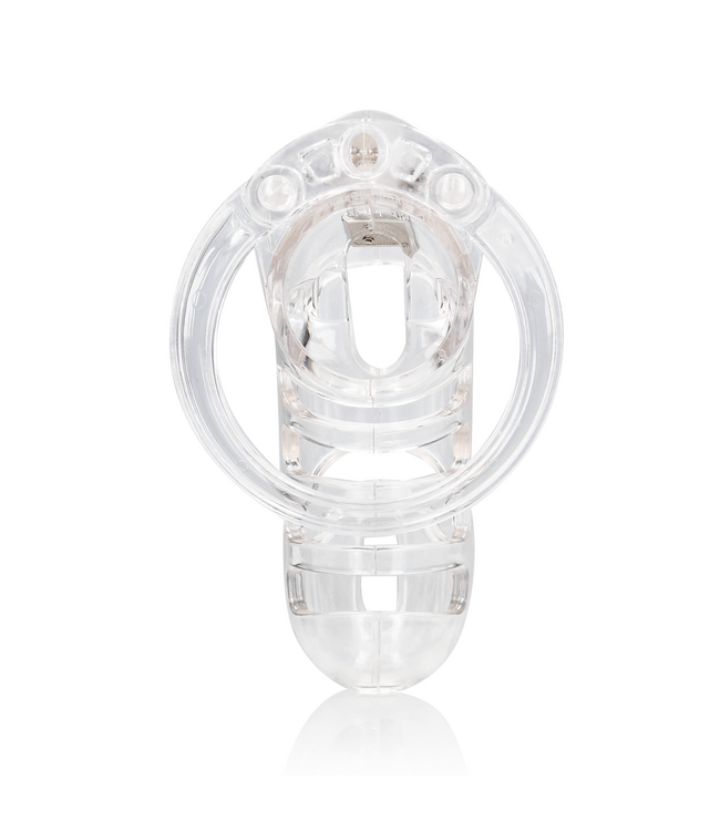 ManCage Model 26 Transparent Chastity Cage - Durable, Comfortable BDSM Play