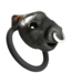 XR Brands Bull Chastity Cage Zwart Met Stierenkop En 4 Ringen Voor Nauwkeurige Pasvorm