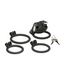 XR Brands Bull Cage Black: Ultimate Tight Chastity Device with Bull Head Design