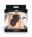 XR Brands Lock Down Chastity Cage Black | Comfort and Control for Safe Submission