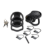 XR Brands Lock Down Chastity Cage Black | Comfort and Control for Safe Submission