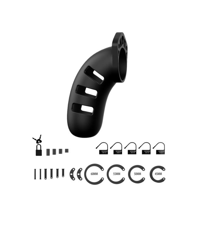 ManCage Model 21 Chastity Cage - Kinky Control and Pleasure Man Cage 12.8cm