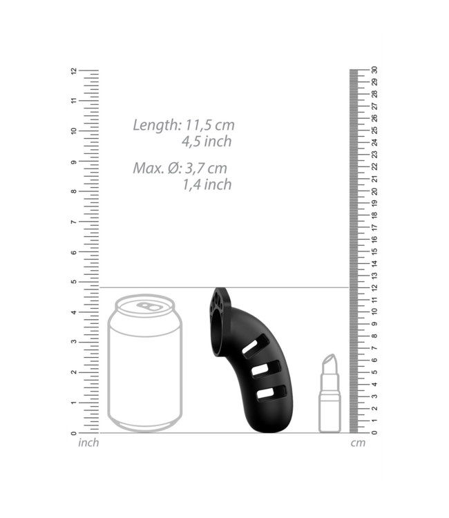 ManCage Model 21 Chastity Cage - Kinky Control and Pleasure Man Cage 12.8cm