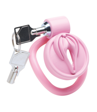 XR Brands Pussification Vulva Chastity Cage: Cute Design for Sensual Submission