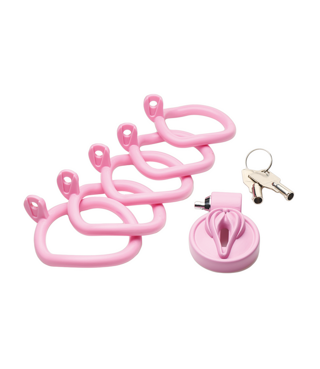 XR Brands Sinnlicher Pussification Vulva Kaste Pink | Diskrete Verwandlung erleben