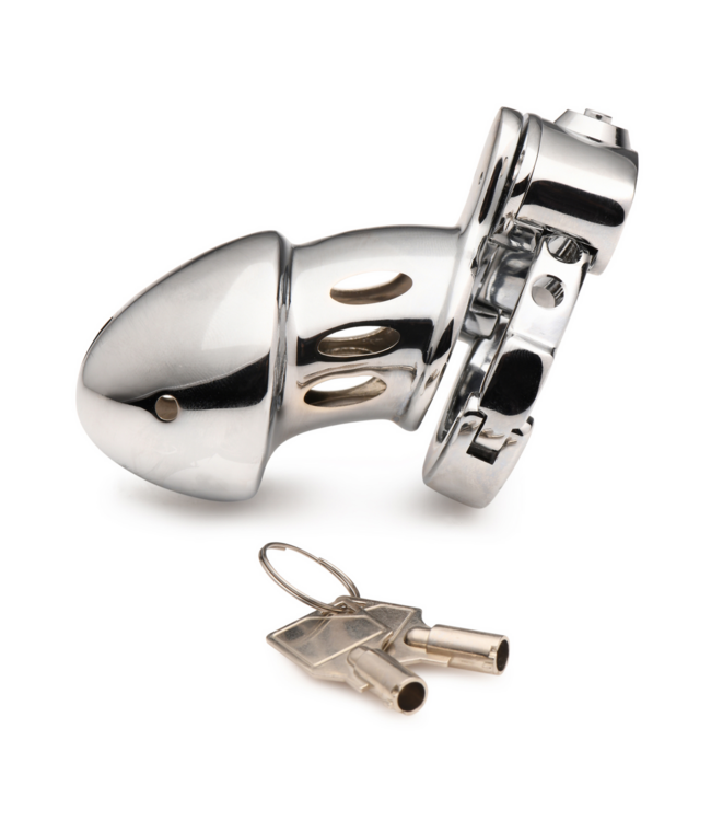 XR Brands Premium Cock Cuff Snap-On Keuschheitskäfig – Hochwertiger Komfort für Kontrolle