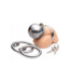 XR Brands Exile Deluxe Stainless Steel Kink Cage - Lockable & Comfortable
