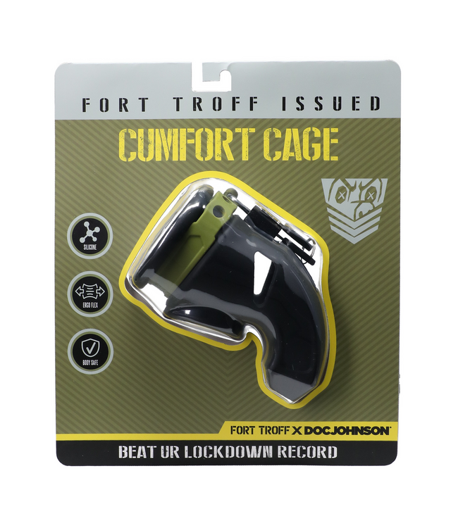Doc Johnson CUMfort Cage: Ultimate Comfort & Safety in a Flexible Chastity Device