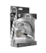 XR Brands XR Brands Roestvrijstalen Kuisheidskooi M/L Met Verwijderbare Cum-Thru Plug