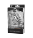 XR Brands Stainless Steel Chastity Cage with Comfortable Silicone Spout