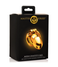 XR Brands Midas 18K Gold Plated Chastity Cage - Luxury & Security for Submissives