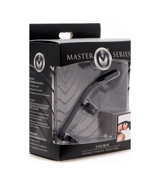 XR Brands XR Brands Dubbele Vinger Pinwheel Met Precisiepunten Voor Gerichte Stimulatie
